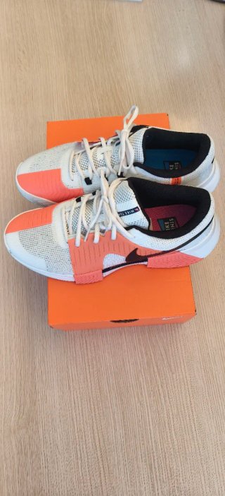Zapatillas Nike Padel/Tenis Naranja/Blanco