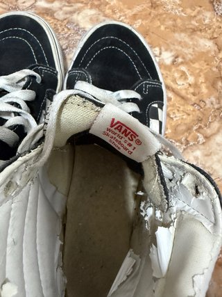 Vans Sk8-Hi Talla 36 Checkerboard