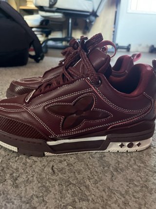 Scarpe da skate uomo marroni