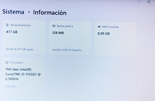 HP Slim Intel i5-8GB RAM-500GB SSD-W11 PRO