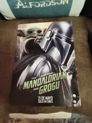 Lámina Poster The Mandalorian & Grogu