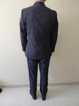 Traje de chaqueta negro
