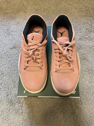 Jordan Flight Court Rust Pink