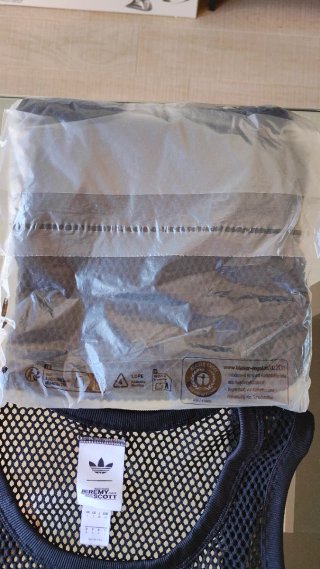 Adidas Jeremy Scott Talla L Malla Negra