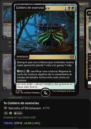 Caldero de Esencias Magic The Gathering