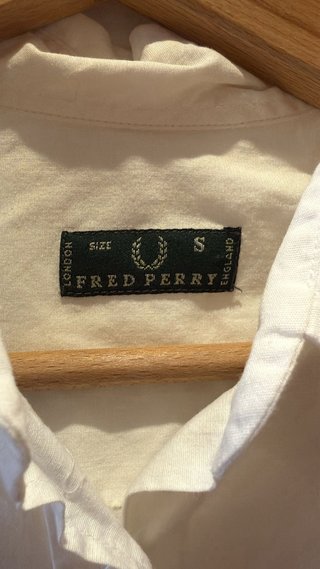 Camicia Fred Perry bianca