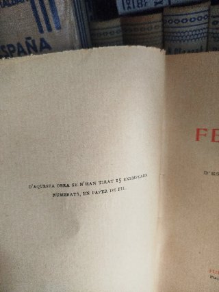 Primera Edición Libro antiguo