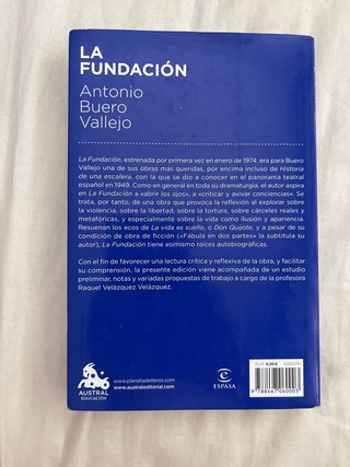 La Fundación, libro de lectura bachillerato