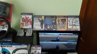 Ps2 con accesorios+tv de regalo ascao
