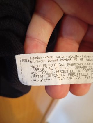Sudadera Zara Hombre Negra Talla XXS.