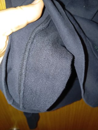 Sudadera Zara Hombre Negra Talla XXS.