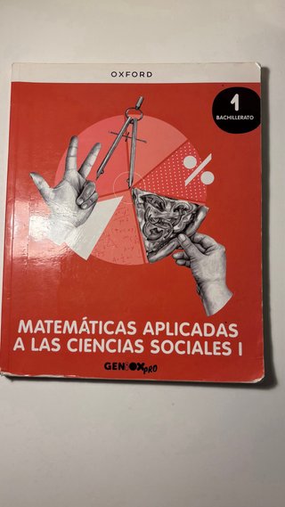 Matemáticas aplicadas a las Ciencias Sociales I...