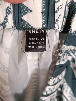 Vestido Verano Estampado Talla L