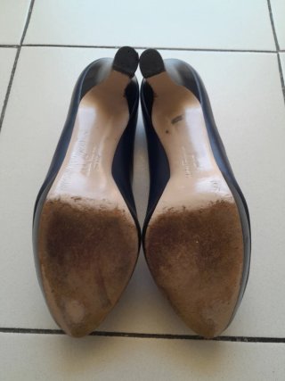 -Zapatos de mujer de Salvatore Ferragamo.N⁰ 38.