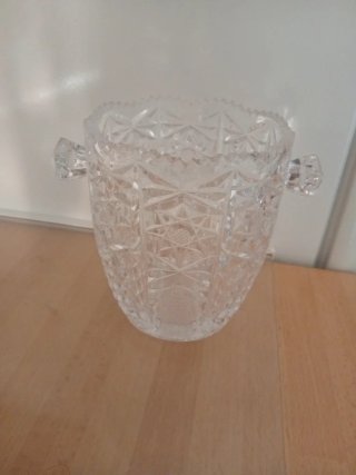 Cubiteras de cristal con asas