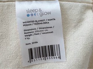 Manta pesada Sleep&glow