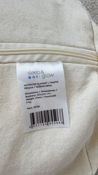 Manta pesada Sleep&glow