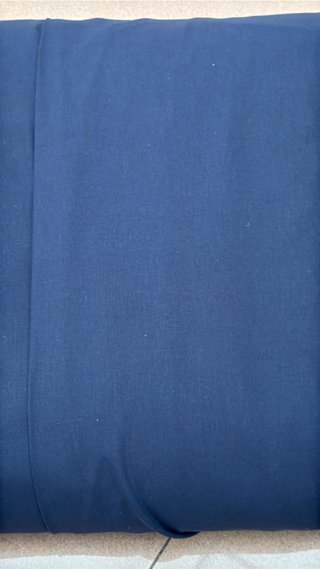 Tela azul 100% algodón Ecotex 12mts