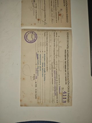 Fondos Papel Moneda Enemigo 1939