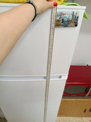 Nevera TEKA 140cm con congelador