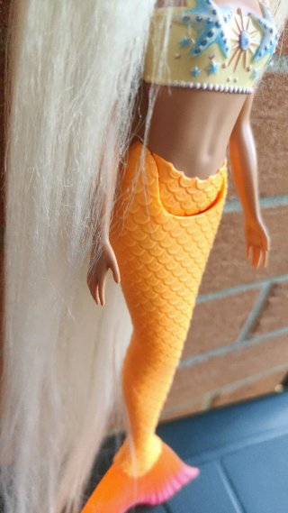 Barbie sirena vintage capelli lunghi