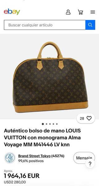 Borsa Louis Vuitton Alma Voyage