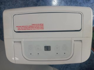 Deshumidificador 20L Blanco