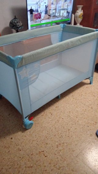 Cuna de viaje plegable