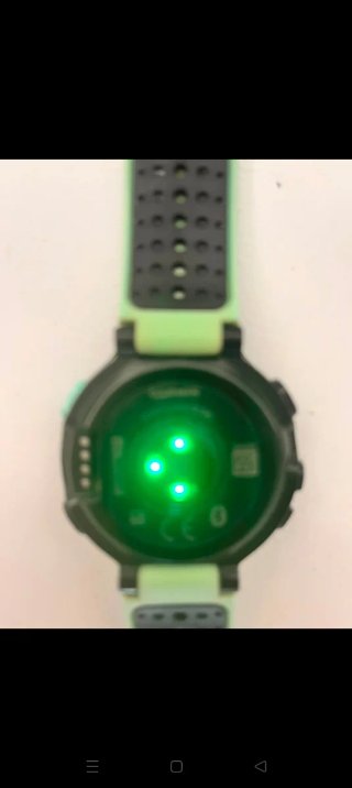 Reloj Garmin Forerunner 235 GPS verde menta