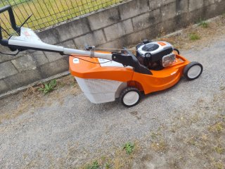 Cortacésped Stihl con tracción