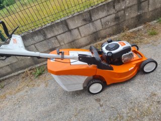 Cortacésped Stihl con tracción