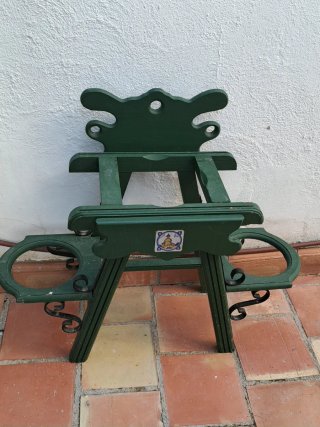 Cantarero pequeño verde