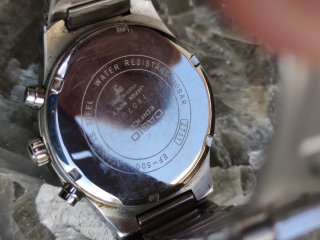 Orologio Casio Edifice Cronografo WR 100M