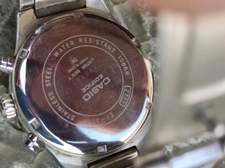Orologio Casio Edifice Cronografo WR 100M