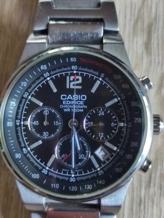 Orologio Casio Edifice Cronografo WR 100M