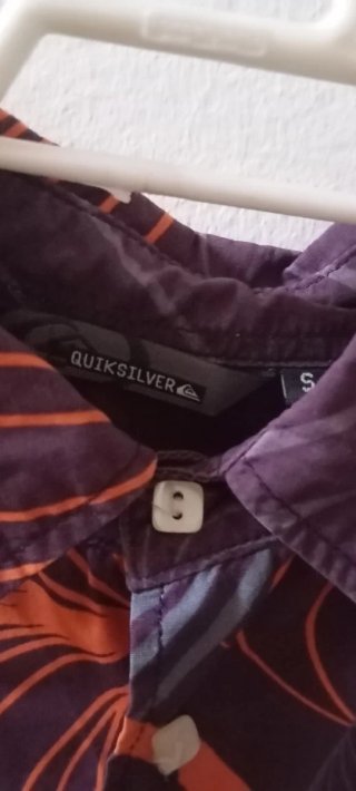Camisa Quiksilver Manga Corta Estampada