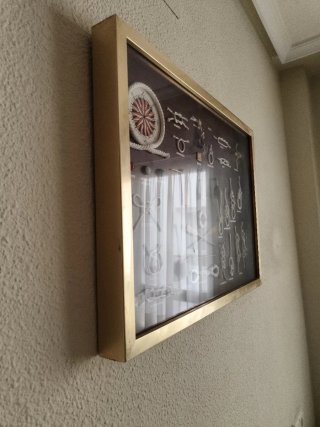 Cuadro Nudos Marinos con Cristal
