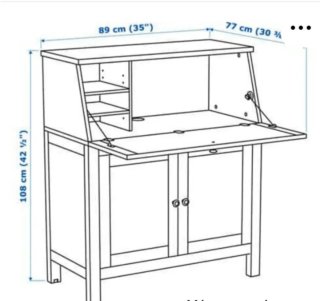 Escritorio blanco IKEA