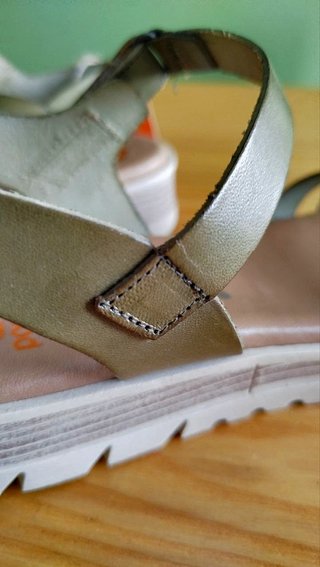 Sandalias PORRONET Mujer Verde Talla 38