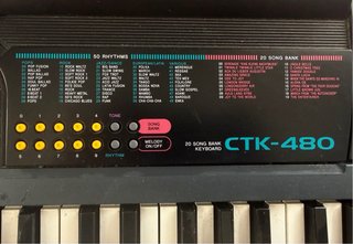 Teclado Casio CTK-480