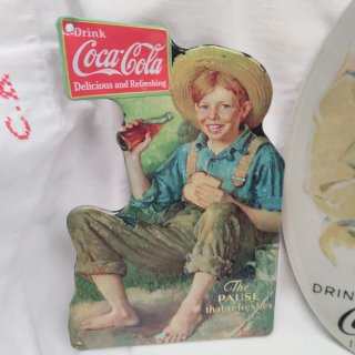 Placas metálicas Cocacola