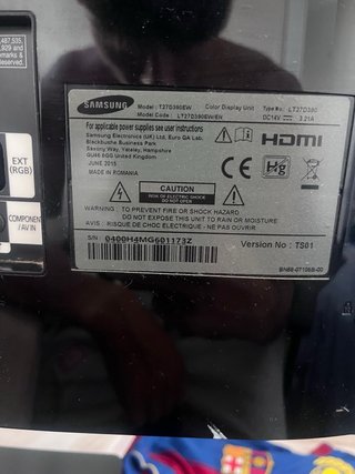 Monitor Samsung 27 Negro
