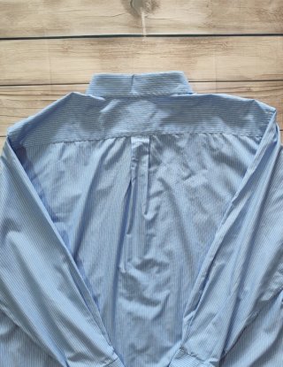 Camisa Larga U.S. Polo Assn. Clásica Rayas Azules