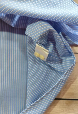 Camisa Larga U.S. Polo Assn. Clásica Rayas Azules