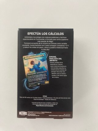 Magic: The Gathering Quandrix sin Límite Mazo Comm