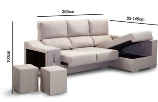 Sofá modular 399 € transporte gratis y garantía