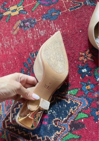 Scarpe décolleté Zara beige