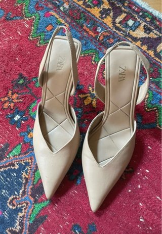 Scarpe décolleté Zara beige