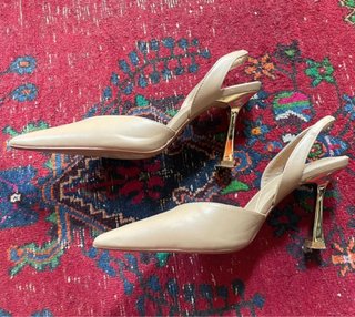 Scarpe décolleté Zara beige