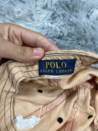 Vintage Polo Ralph Lauren Classic Beige  Hat Cap